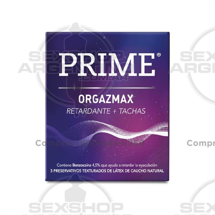 Preservativo prime Orgazmax